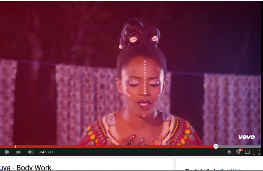 A great African love story is told in Body Work music video by Ify Otuya.