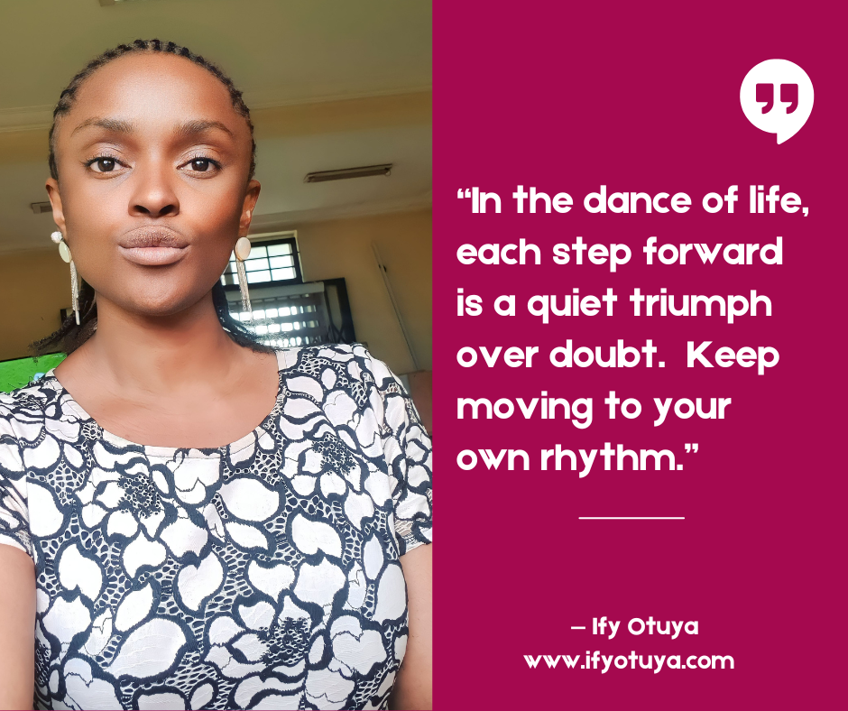 Mental health quote by Ify Otuya